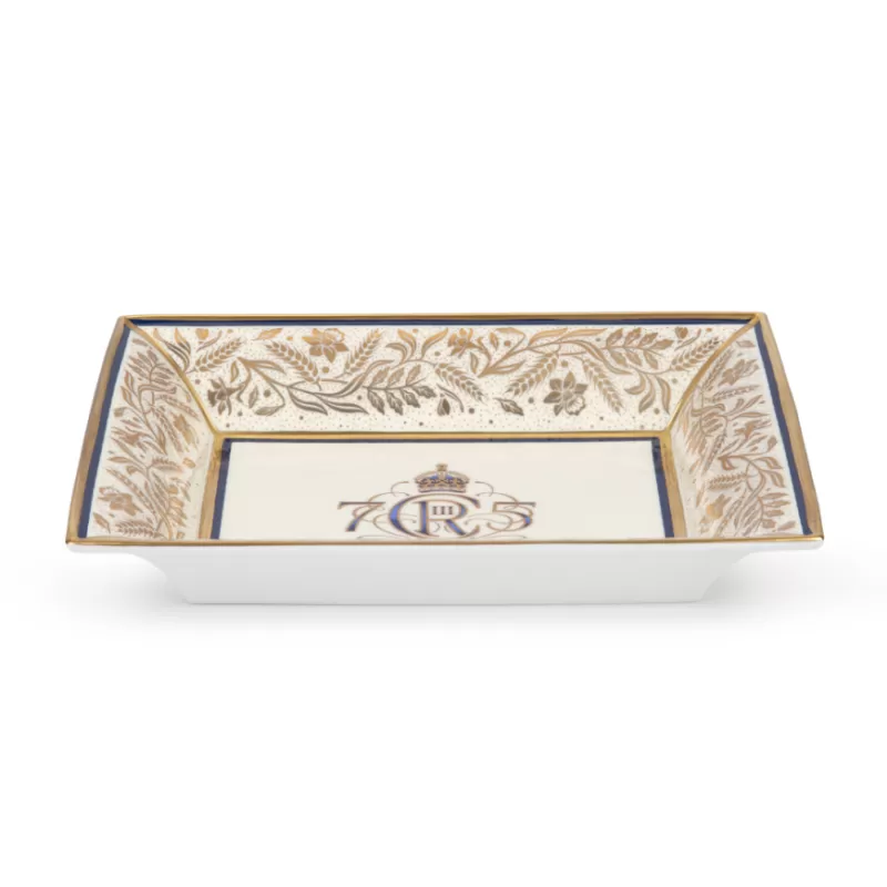 His Majesty The King'S 75Th Birthday | Royal Collection Shop The King'S 75Th Birthday Limited Edition Navy Tray