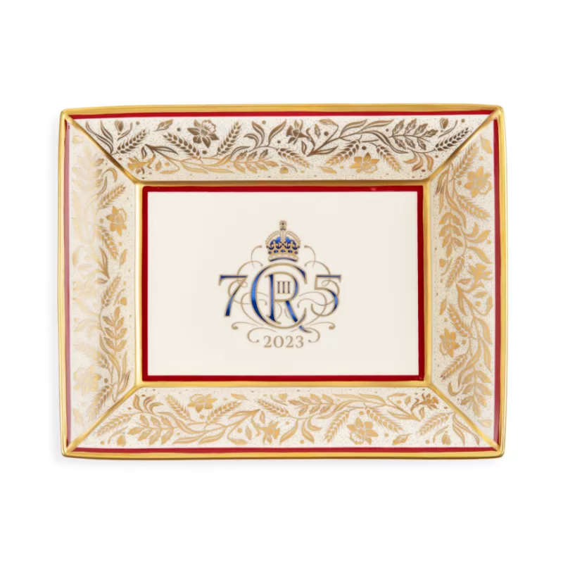 His Majesty The King'S 75Th Birthday | Royal Collection Shop The King'S 75Th Birthday Limited Edition Red Tray
