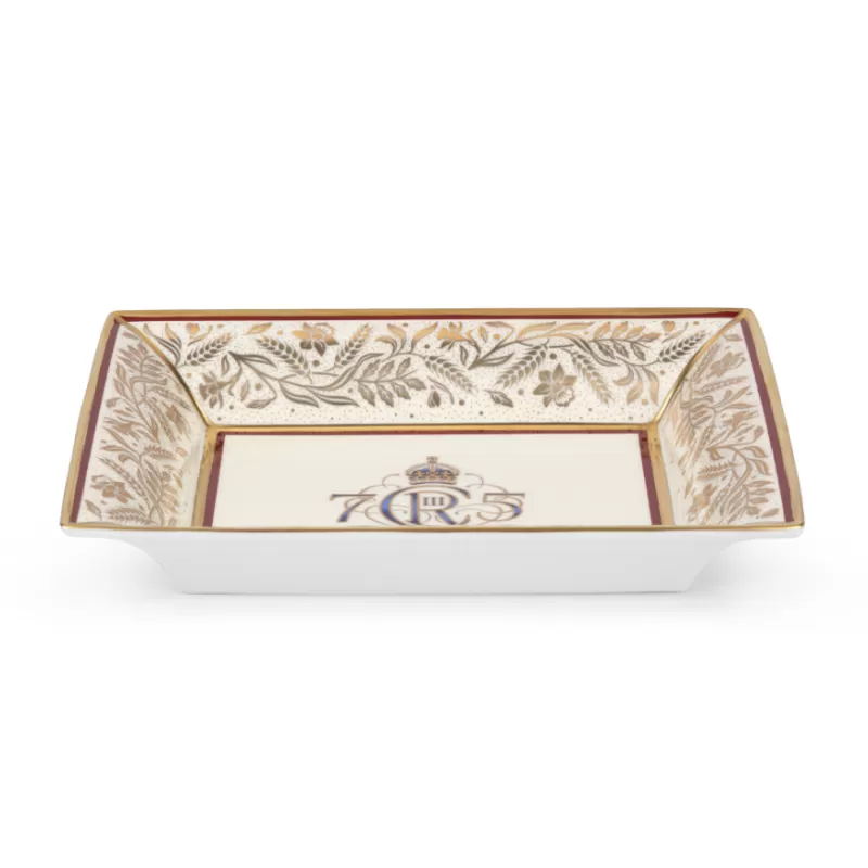 His Majesty The King'S 75Th Birthday | Royal Collection Shop The King'S 75Th Birthday Limited Edition Red Tray