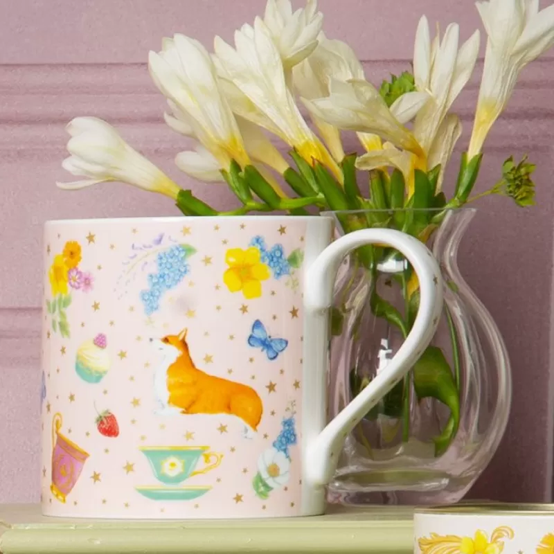 Breakfast Table | Royal Collection Shop The Summertime Pink Coffee Mug