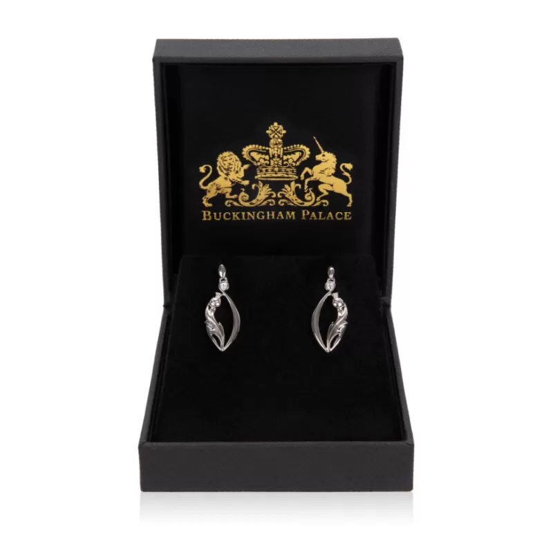 Earrings | Royal Collection Shop Thistle Earrings