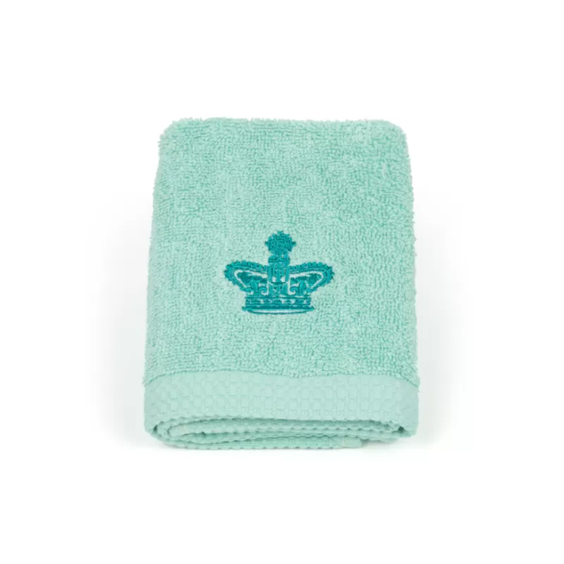 Home Linens | Royal Collection Shop Turquoise Face Cloth