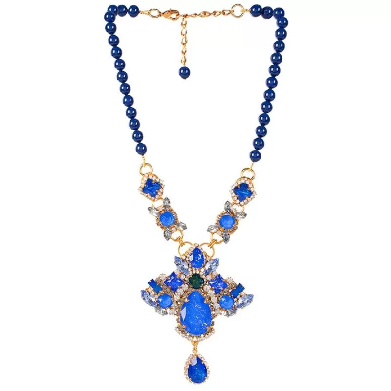 Vicki Sarge | Royal Collection Shop Vicki Sarge Large Blue Necklace