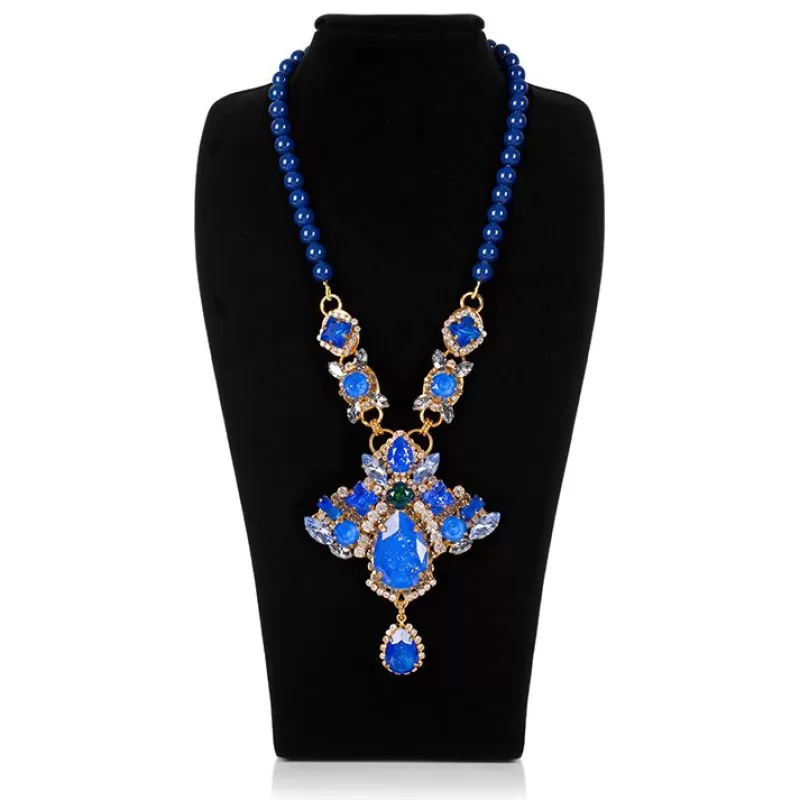Vicki Sarge | Royal Collection Shop Vicki Sarge Large Blue Necklace