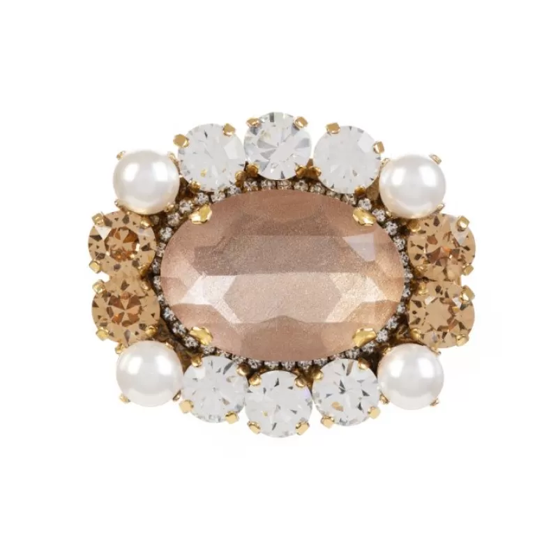 Brooches | Royal Collection Shop Vicki Sarge Pink Crystal Brooch
