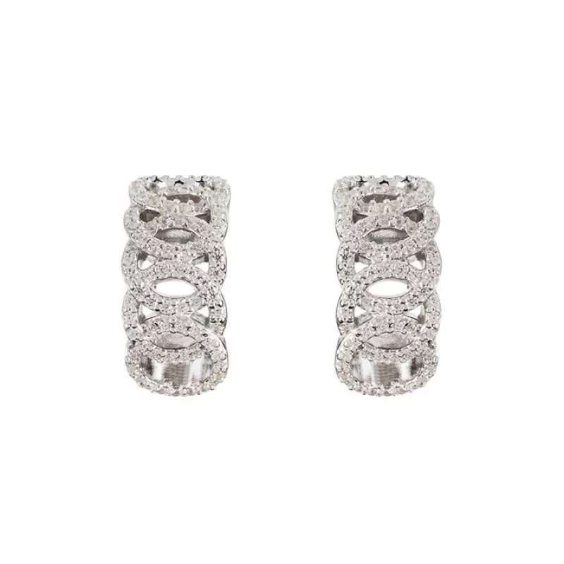 Earrings | Royal Collection Shop Vladimir Half Hoop Earrings