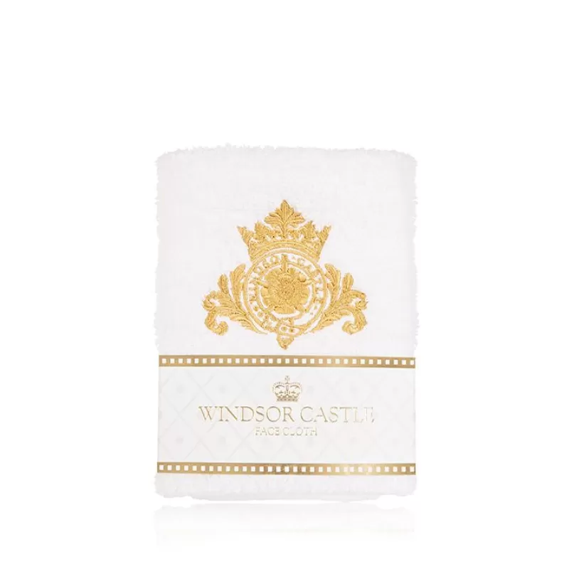 Home Linens | Royal Collection Shop Windsor Castle Face Cloth
