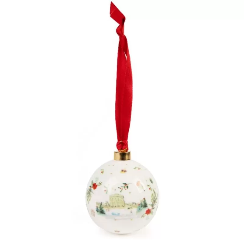 Decorations | Royal Collection Shop Windsor Castle Fine Bone China Bauble