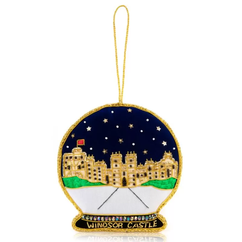 Decorations | Royal Collection Shop Windsor Castle Snow Globe Decoration