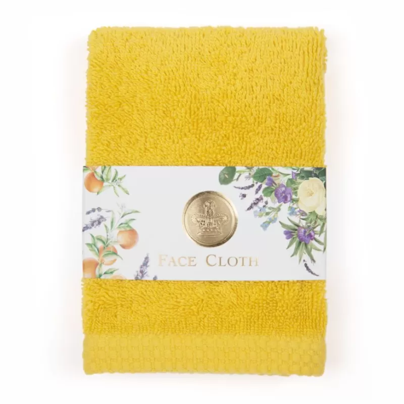 Home Linens | Royal Collection Shop Yellow Face Cloth