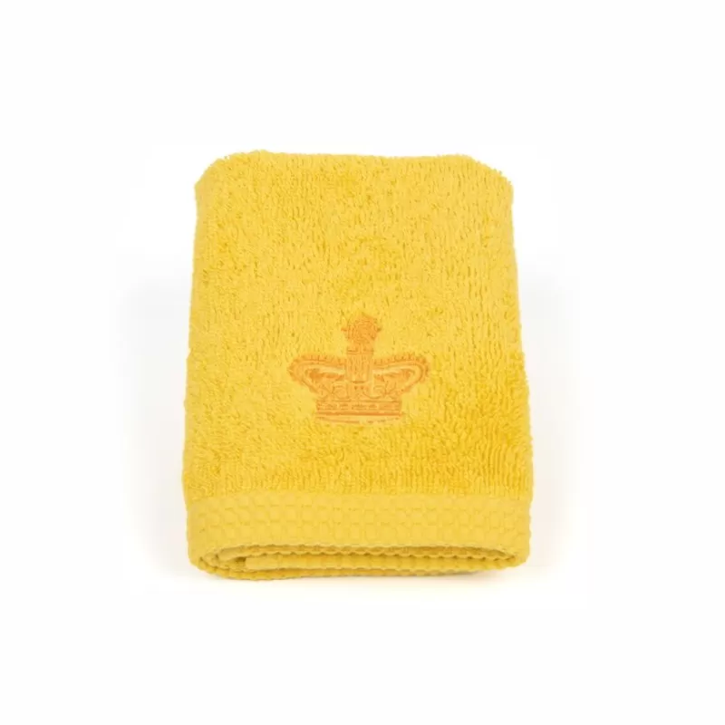 Home Linens | Royal Collection Shop Yellow Face Cloth