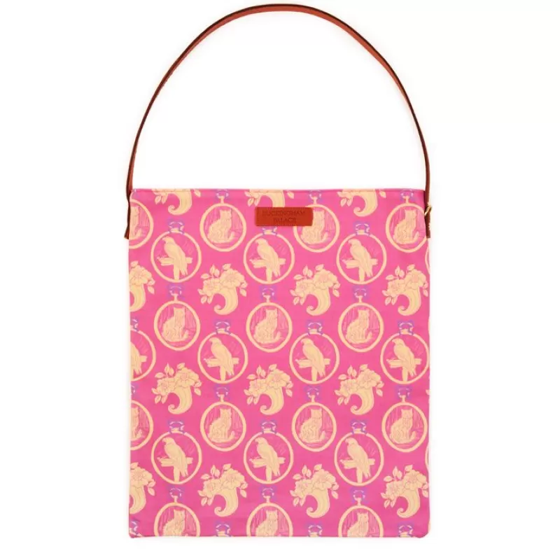 Bags | Royal Collection Shop Yellow Parrot And Cat Print Tote Bag